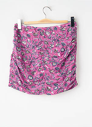 Jupe courte rose BROWNIE femme