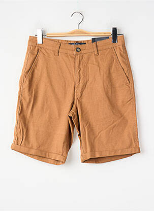 Bermuda marron BRUCE & BUTLER  homme