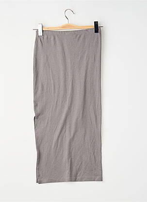 Jupe longue gris SUBDUED femme