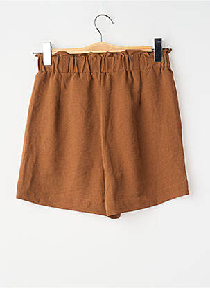 Short marron ONLY femme