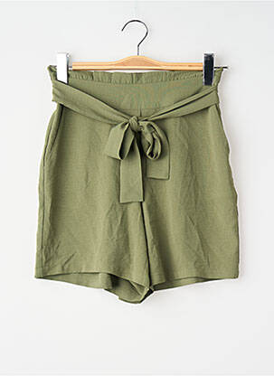 Short taille haute taille haute vert VILA femme