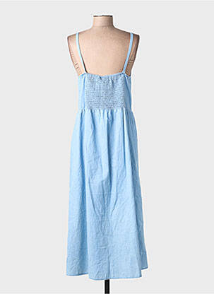 Robe courte col v bleu VILA femme