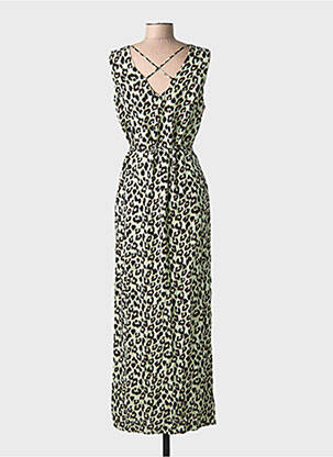 Robe longue vert VERO MODA femme