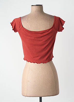 T-shirt manches courtes manches courtes marron VERO MODA femme