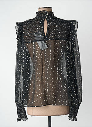Chemisier noir MANGO femme