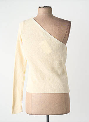 Pull beige MANGO femme