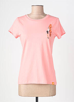T-shirt rose MORA femme