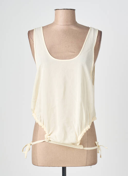 Top beige MANGO femme