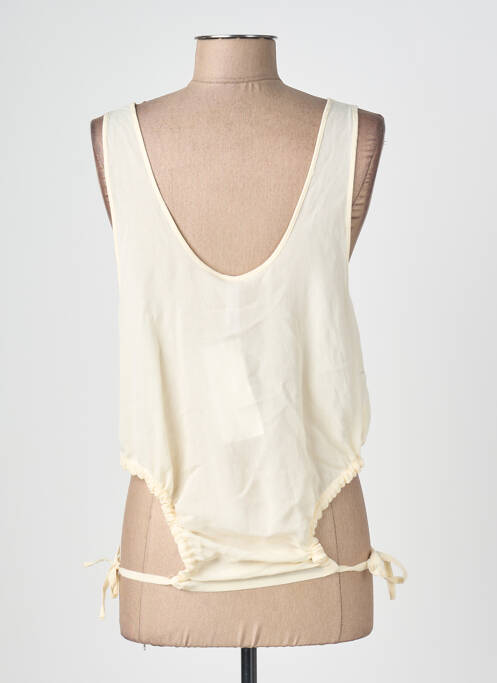 Top beige MANGO femme