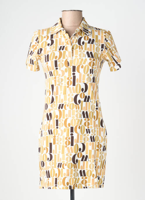 Robe courte jaune MOTEL femme