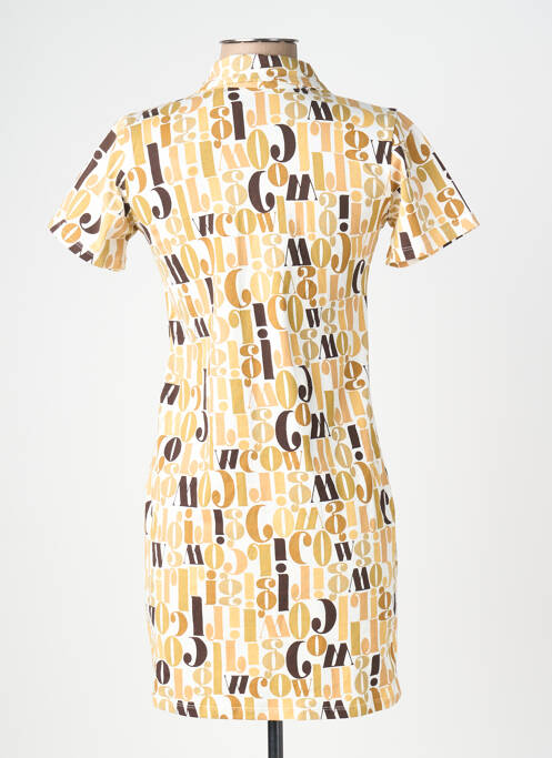 Robe courte jaune MOTEL femme