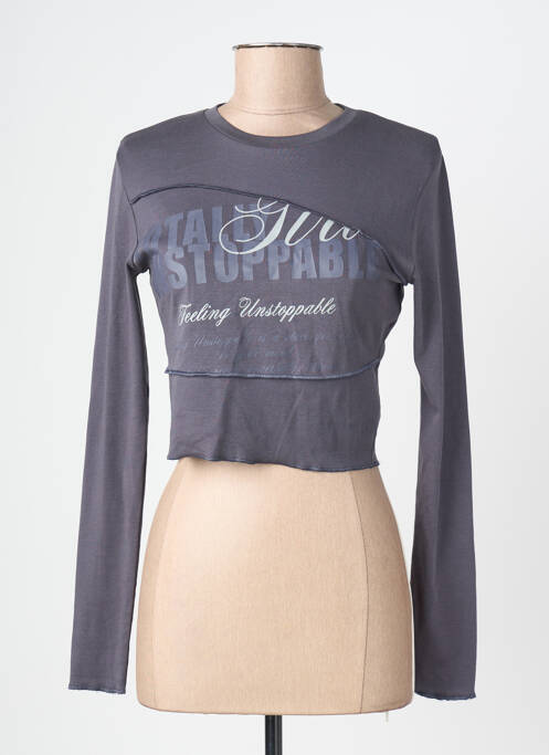 T-shirt gris TALLY WEIJL femme