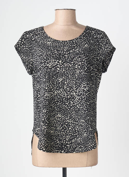 Top manches courtes manches courtes noir ONLY femme