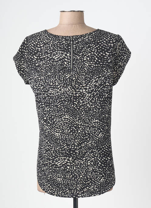 Top manches courtes manches courtes noir ONLY femme