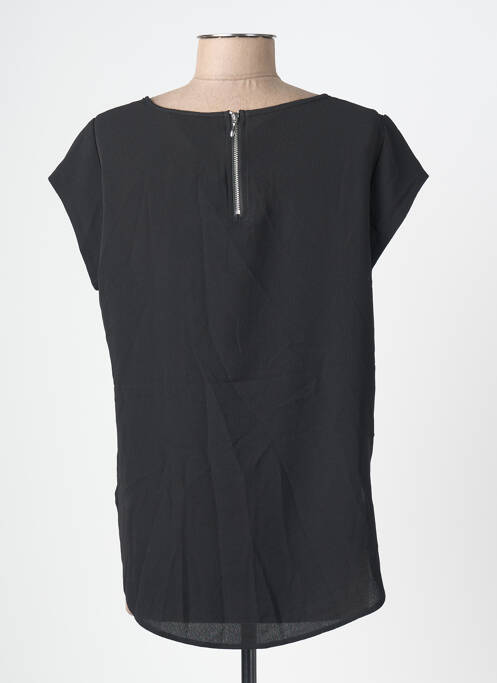 Blouse manches courtes manches courtes noir ONLY femme