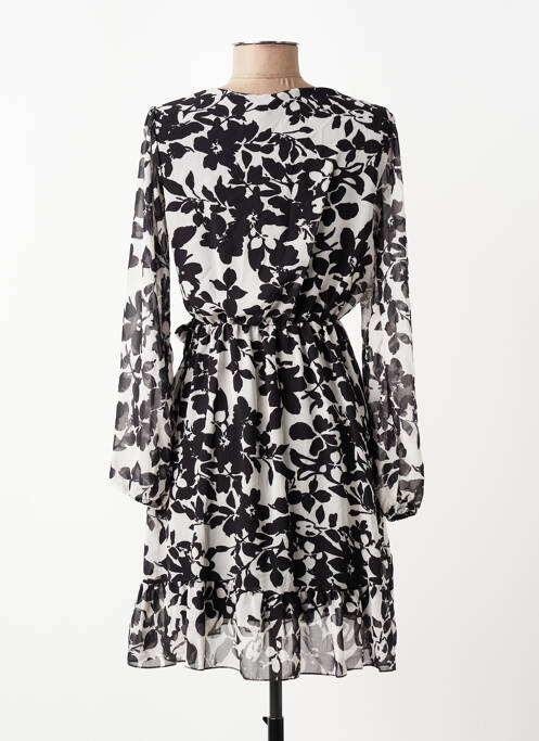 Robe mi-longue blanc HAILYS femme