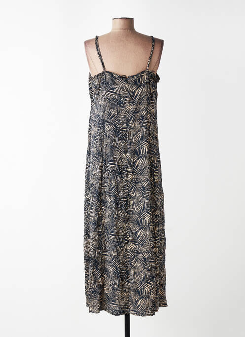 Robe courte col rond bleu ONLY femme