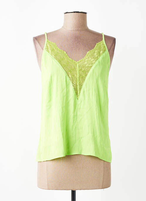 Top jaune MORGAN femme