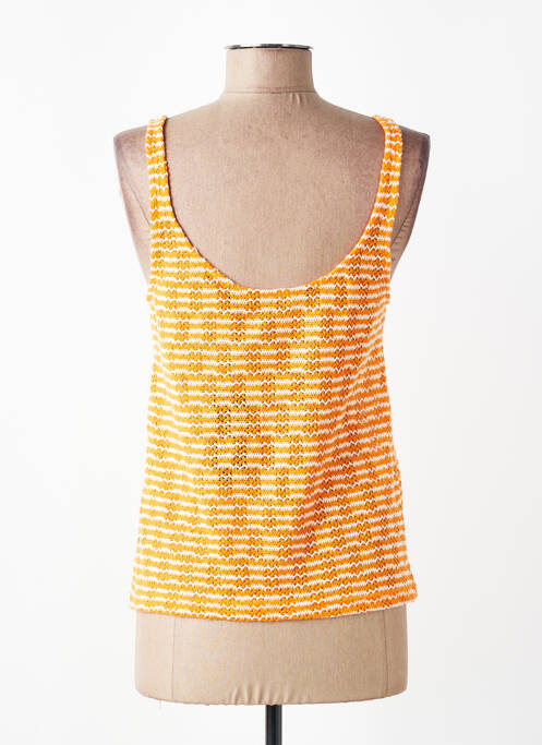 Débardeur coupe droite sans manche orange VERO MODA femme