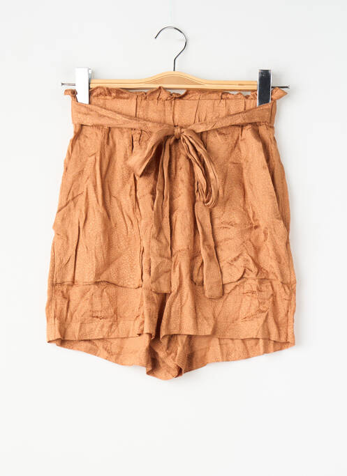 Short marron ONLY femme