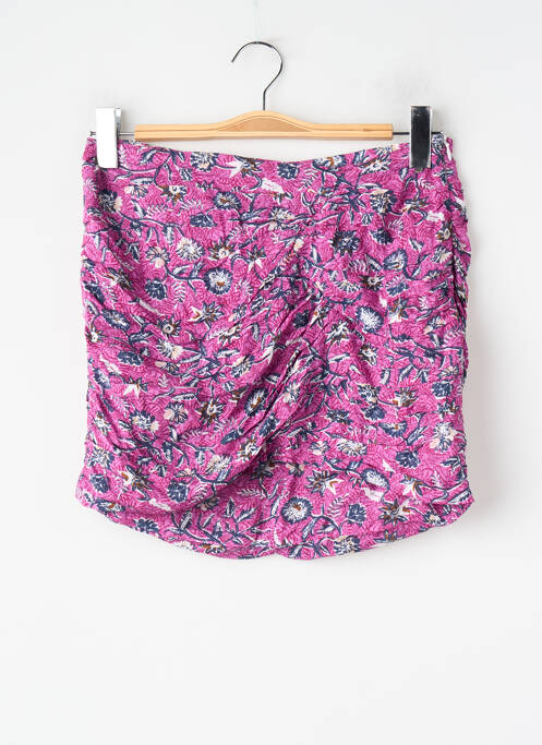 Jupe courte rose BROWNIE femme