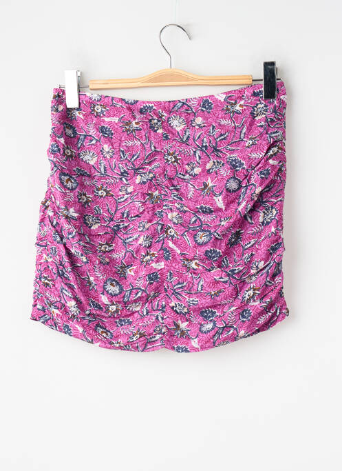 Jupe courte rose BROWNIE femme