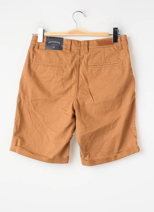 Bermuda marron BRUCE & BUTLER  homme