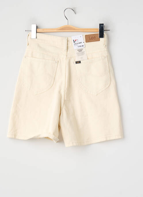 Short beige LEE femme