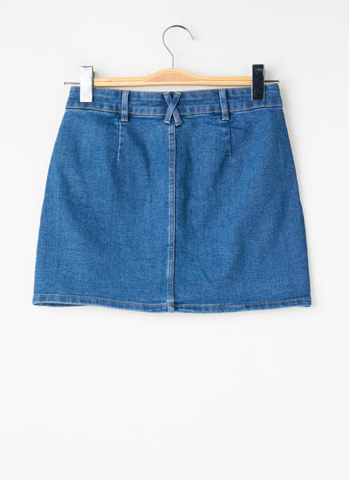 Jupe courte bleu ONLY femme