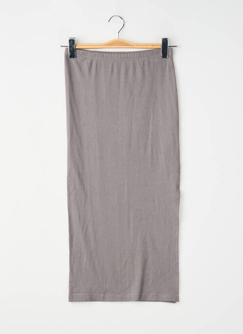 Jupe longue gris SUBDUED femme
