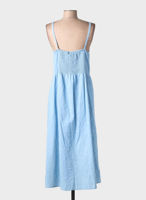 Robe courte col v bleu VILA femme