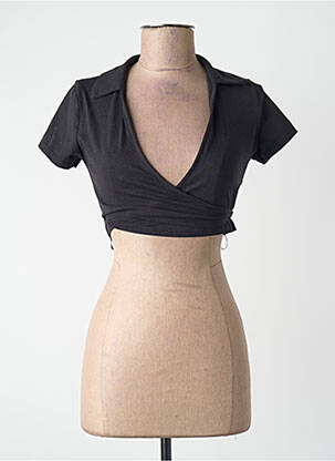 Crop top noir TALLY WEIJL femme