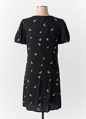 Robe courte col v noir ONLY femme