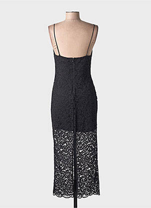 Robe longue noir MANGO femme