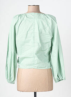 Top vert MANGO femme