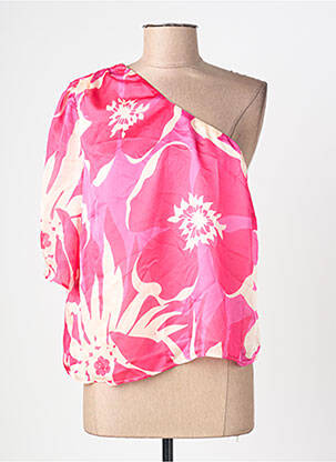 Blouse rose MORGAN femme