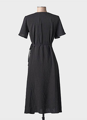 Robe courte manches courtes manches courtes noir VILA femme