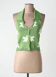 Top vert DAISY STREET femme