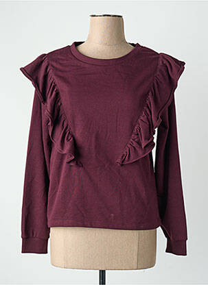 Pull rouge JACQUELINE DE YONG femme