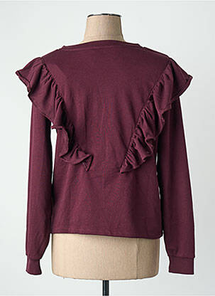 Pull rouge JACQUELINE DE YONG femme