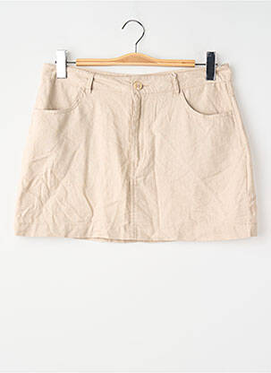 Jupe courte beige ONLY femme
