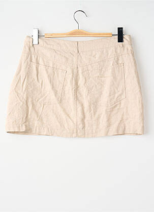 Jupe courte beige ONLY femme