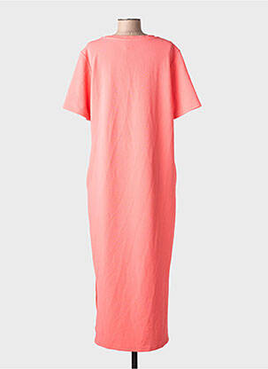 Robe courte manches courtes manches courtes orange VERO MODA femme