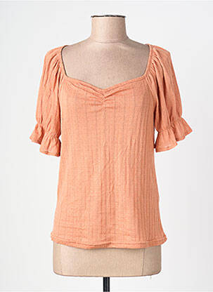 Top marron JACQUELINE DE YONG femme