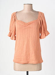 Top marron JACQUELINE DE YONG femme