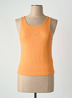Débardeur orange VILA femme