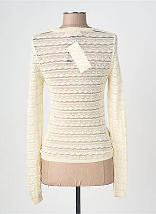 Pull beige MANGO femme