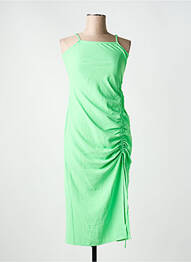 Robe courte sans manche sans manche vert ONLY femme