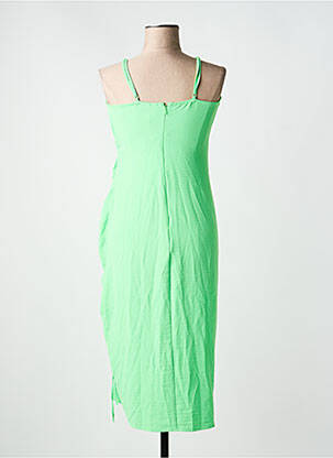 Robe courte sans manche sans manche vert ONLY femme