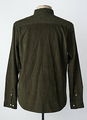 Chemise manches longues vert JACK & JONES homme